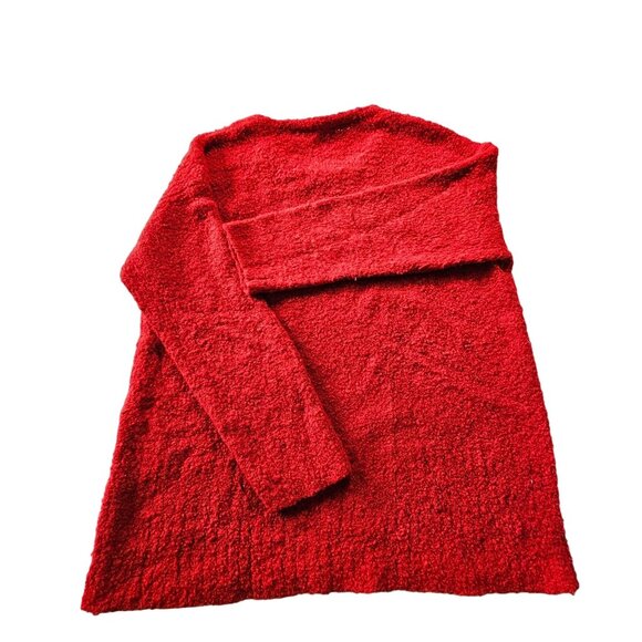 J. Jill Women's Red long Sleeved Sweater Crew Neck size M - Picture 2 of 9